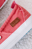 Blowfish Angler Jersey Sneaker In Cherry