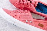 Blowfish Angler Jersey Sneaker In Cherry