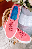 Blowfish Angler Jersey Sneaker In Cherry